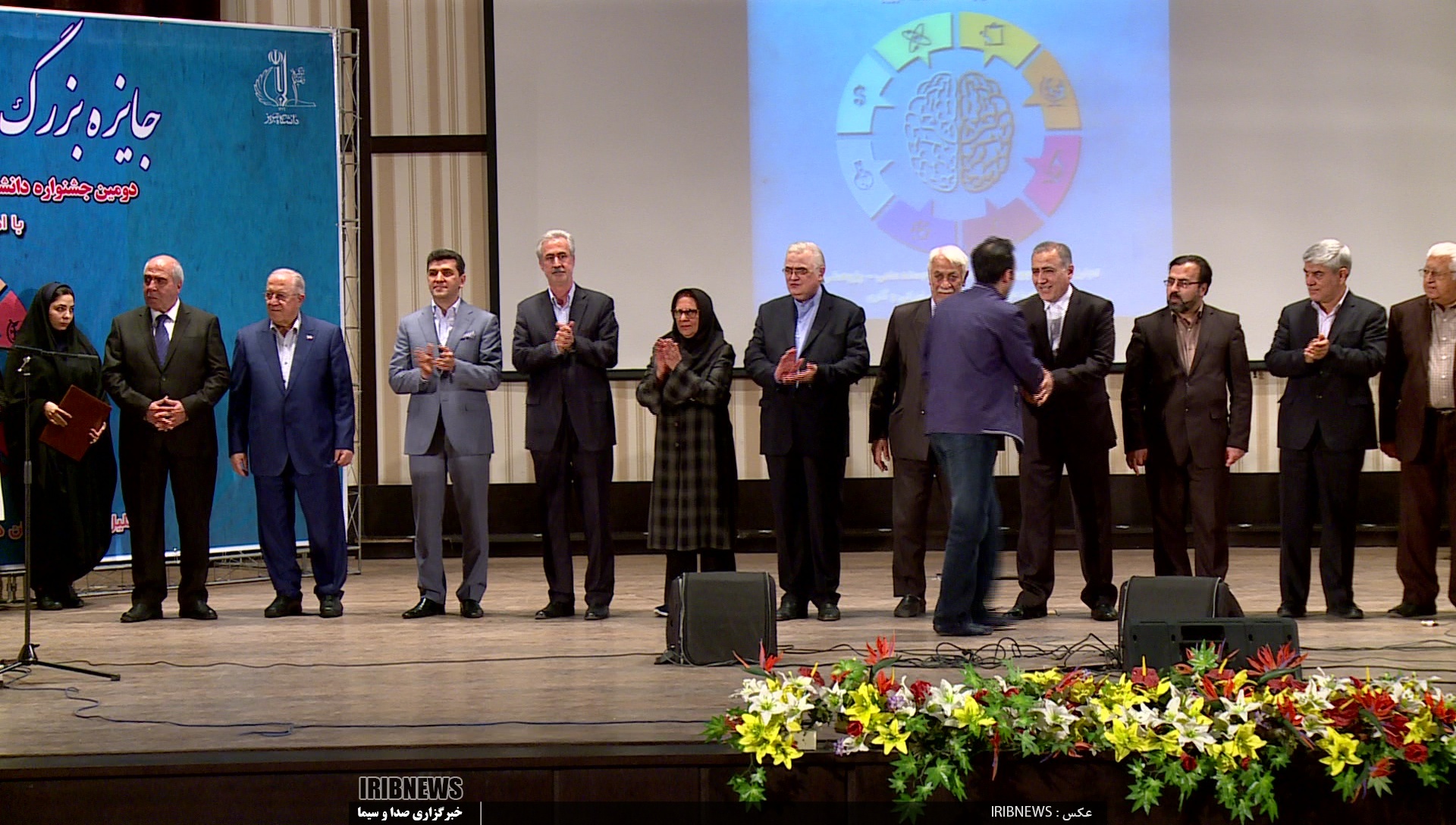 تجلیل از برگزیدگان جشنواره دانشجویی پویایی و خلاقیت دانشگاه تبریز