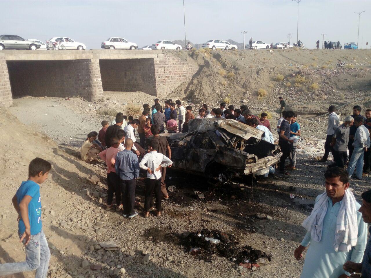 واژگونی خودرو حامل اتباع افغان در کهنوج