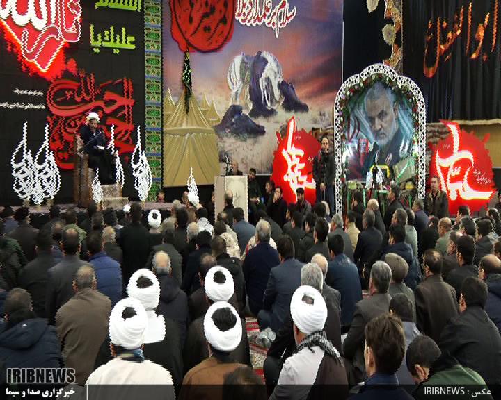 مراسم گرامیداشت شهادت سپهبد حاج قاسم سلیمانی