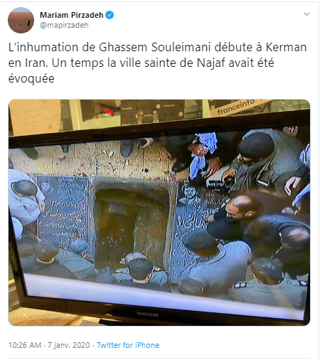 بازتاب رستاخیز مردم ایران در تشییع پیکر سپهبد سلیمانی (۱۱)