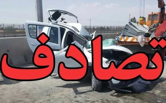 انتقال پنج مصدوم واژگونی پراید به بیمارستان حشمتیه نایین