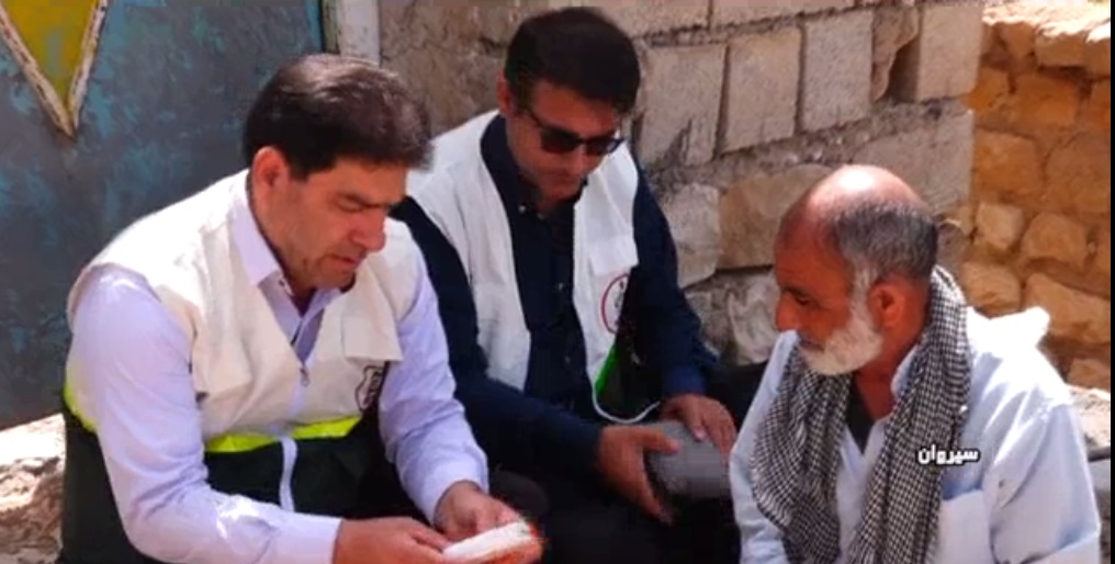 ادامه خدمات رسانی به سیل زدگان