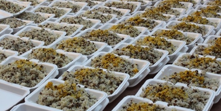 توزیع هزار پرس غذای گرم بین نیازمندان کمیته امداد