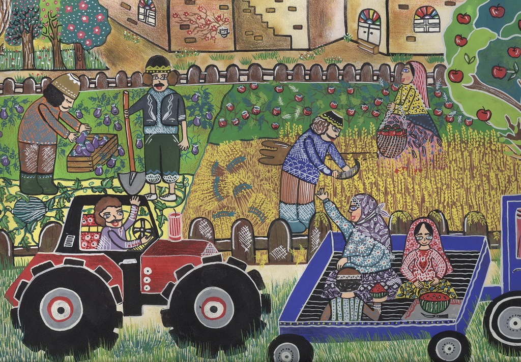 نقاشی ۷ کودکان ایرانی، برگزیده مسابقه بلاروس