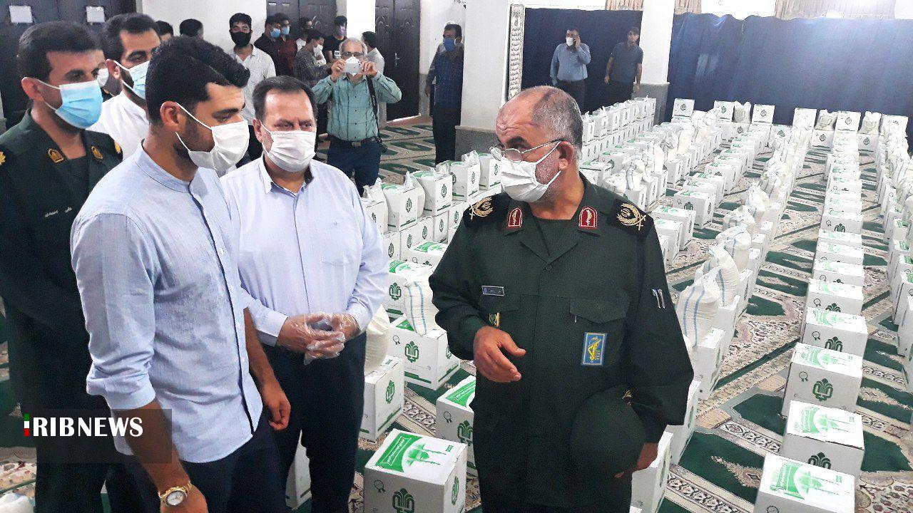 توزیع دو هزار بسته کمک‌معیشتی در استان بوشهر