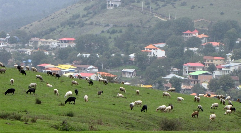 گردش مجازی در روستایی بر فراز ابرها