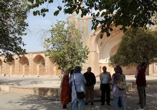 بازدید سفرای ۵ کشور خارجی از آثار تاریخی قزوین
