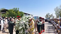 تشییع و خاکسپاری شهید مرمزی شهید انتخابات در دشت آزادگان