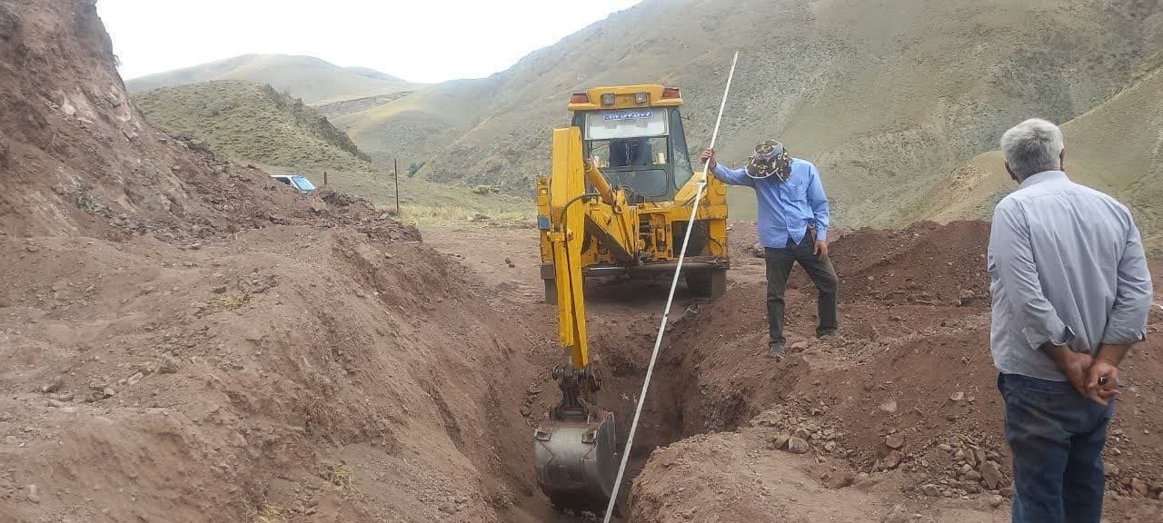 حل مشکل آب شرب روستای عشایری ترس آباد خوی