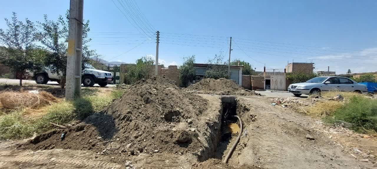 اصلاح و بازسازی شبکه آبرسانی روستای زاویه جیک شهرستان سلماس