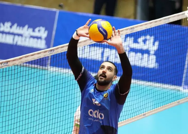 اعلام حکم انضباطی بازیکن والیبال شهداب