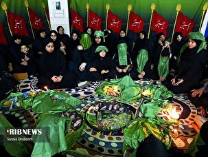 مراسم سینی‌برسر به یاد حضرت قاسم (ع)