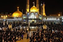حرم کریمه اهل بیت سوگوار عاشورای حسینی