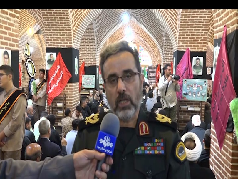 گرامیداشت شهدای اقتدار در اردبیل