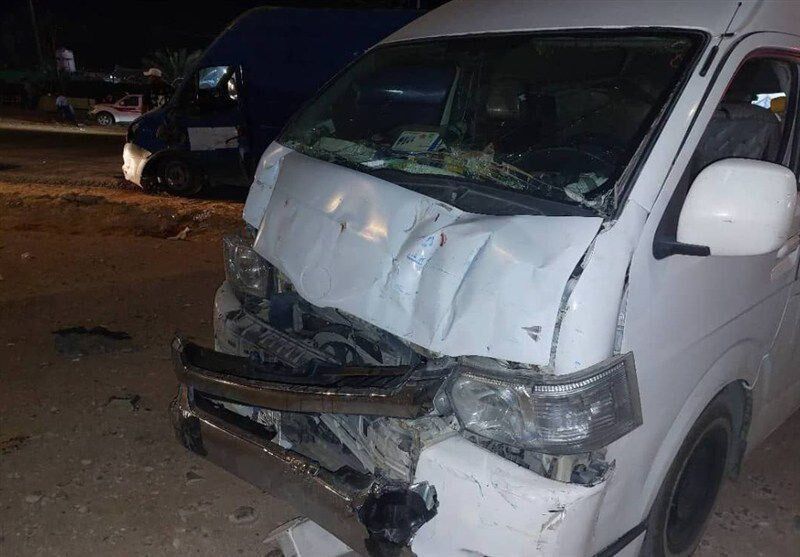 در اثر واژگونی خودرو ون در عراق ۱۲ زائر مصدوم شدند