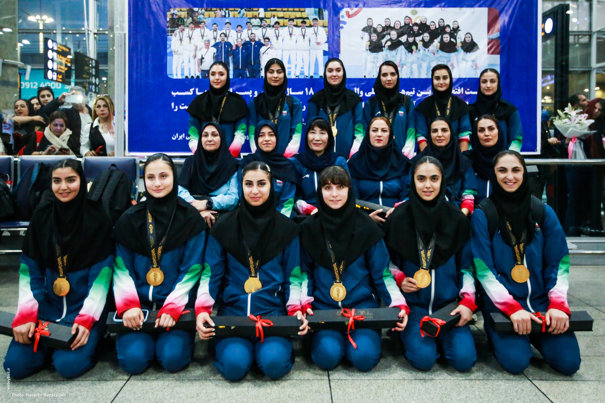 بازتاب درخشش طلایی والیبال دختران ایران در سایت شورای المپیک آسیا بازتاب درخشش طلایی والیبال دختران ایران در سایت شورای المپیک آسیا