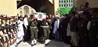 تشییع پیکر مطهر شهید مدافع امنیت در سراوان