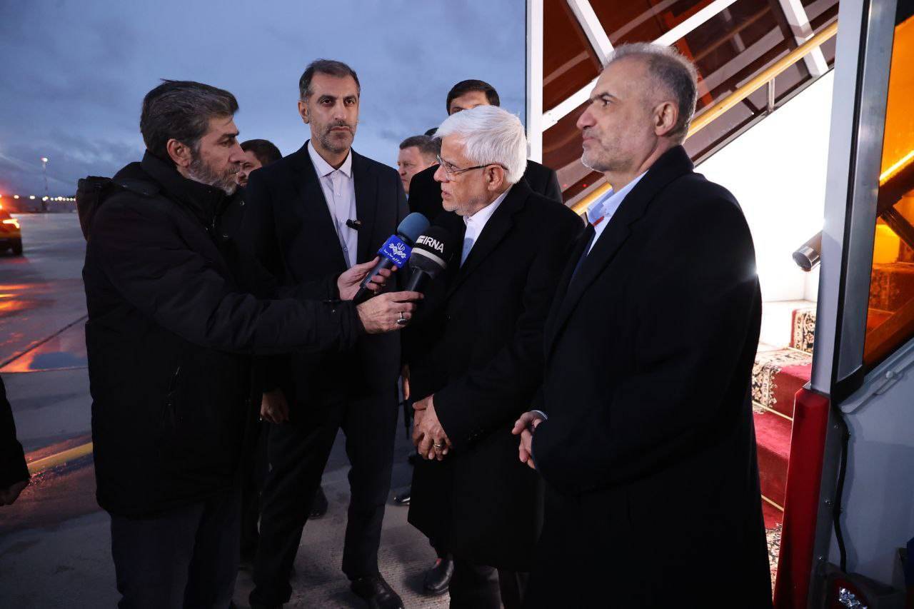 معاون اول رئیسجمهور مسکو را به مقصد تهران ترک کرد معاون اول رئیسجمهور مسکو را به مقصد تهران ترک کرد