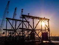 عملیات رول‌آپ چهارپایه سکوی میدان گازی فرزاد بی انجام شد