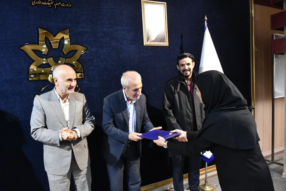 تجلیل از نفرات برتر المپیاد علمی دانشجویی دانشگاه ارومیه