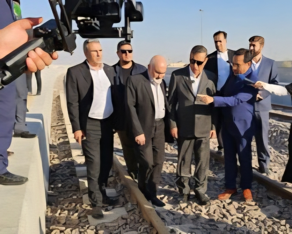 پیشرفت ۵۰ درصدی طرح خط آهن شلمچه به بصره پیشرفت ۵۰ درصدی طرح خط آهن شلمچه به بصره