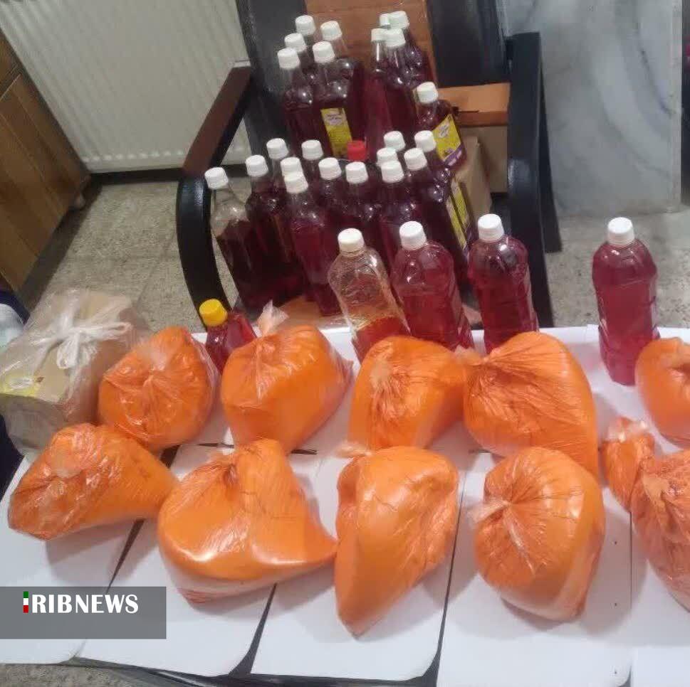 کشف و جمع‌آوری بیش از ۱۳ کیلوگرم رنگ غیرمجاز زعفران از کارگاه خانگی در اسفراین 