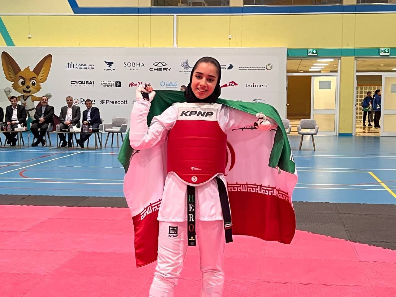 تکواندو پاراآسیایی جوانان؛ ­مریم عبدالله پور طلایی شد، زهرا رحیمی نقره گرفت