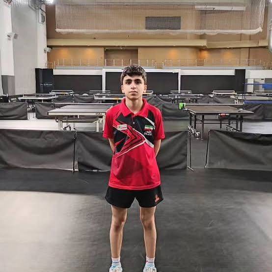 اعزام پینگ پنگ باز فارسی به رقابت‌های قهرمانی نوجوانان جهان