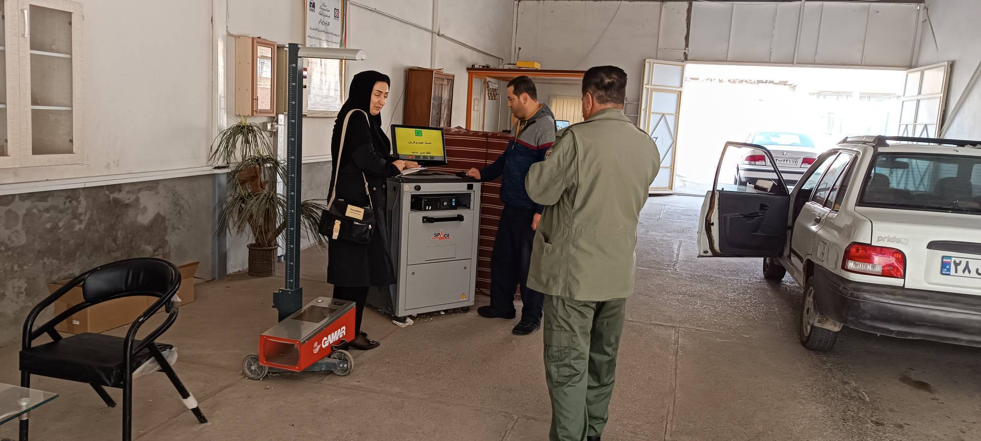 بازدید میدانی از مراکز معاینه فنی خودرو در شهرستان شاهیندژ